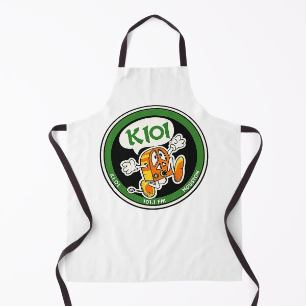 Item preview, KLOL Houston K101 Retro Radio Mascot – Vintage FM Cartoon Design designed and sold by PIXEL POP DESIGNS - Beyond the Norm!.