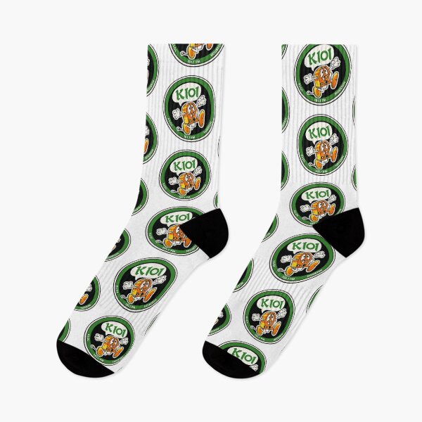 Item preview, KLOL Houston K101 Retro Radio Mascot – Vintage FM Cartoon Design designed and sold by PIXEL POP DESIGNS - Beyond the Norm!.