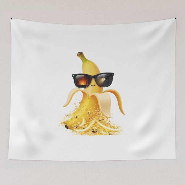Item preview, Cartoon Banana Sunglasses Stage Reflection designed and sold by AbanoubStore.