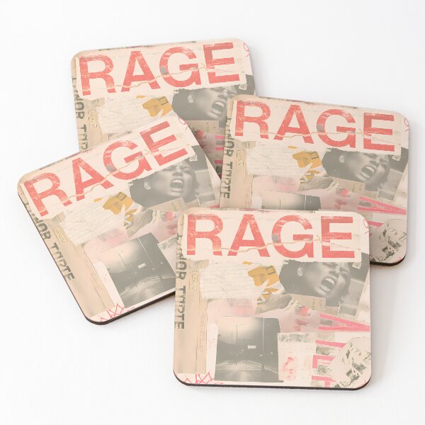 Item preview, Rage Street Vintage Grunge Collage Typography Collection Design designed and sold by ART ATTACK ZONE.