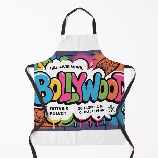Item preview, Bollywood Graffiti Street Art – Colorful Urban Film Dialogue Design with Indian Motifs ? Main Tag designed and sold by FASHION-YAHAN.
