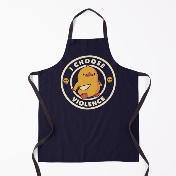 Item preview, I Choose Violence Funny Duck by Tobe Fonseca designed and sold by Tobe Fonseca®.