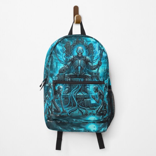 Item preview, TOCOCLAWS Cyber Lich King - Electric Undead Throne Art designed and sold by TOCOCLAWS.