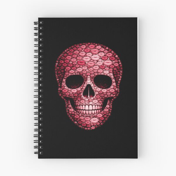 Item preview, Red Lips Skull – Kiss Mark Skull Design – Gothic Valentine Aesthetic – Sexy Goth Skull Art designed and sold by TheTrendsDesk.