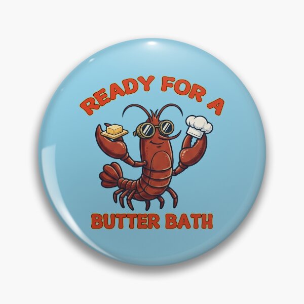 Item preview, Lobster In Sunglasses Ready For Butter Bath designed and sold by TeeARTHY.
