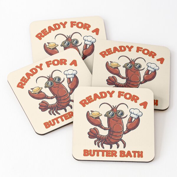 Item preview, Lobster In Sunglasses Ready For Butter Bath designed and sold by TeeARTHY.