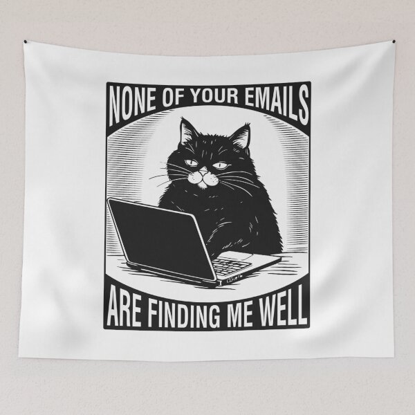 Item preview, NONE OF YOUR EMAILS ARE FINDING ME WELL designed and sold by oddwonders.