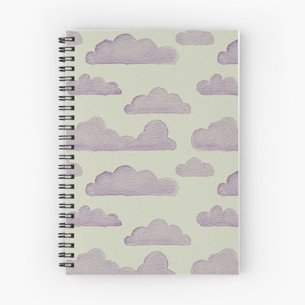 Item preview, Dreamtime Clouds Watercolor Pattern - Tea + Plum designed and sold by Irene Estelle.