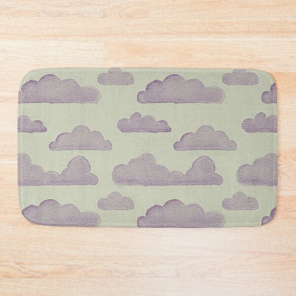 Item preview, Dreamtime Clouds Watercolor Pattern - Tea + Plum designed and sold by Irene Estelle.