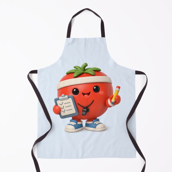 Item preview, Cute Tomato Trainer | Kawaii Fitness Coach 3D Cartoon Character designed and sold by Moons Studio.