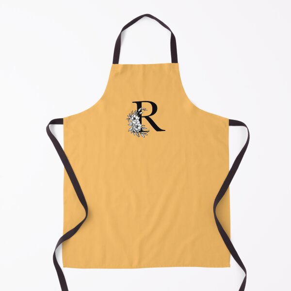 Item preview, Yellow Floral Laurel Letter R - Beautiful Name Initial with Magnolia Flowers Gold designed and sold by breezecrafty23.