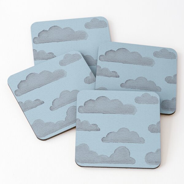 Item preview, Dreamtime Clouds Watercolor Pattern - Sky + Dusk designed and sold by Irene Estelle.