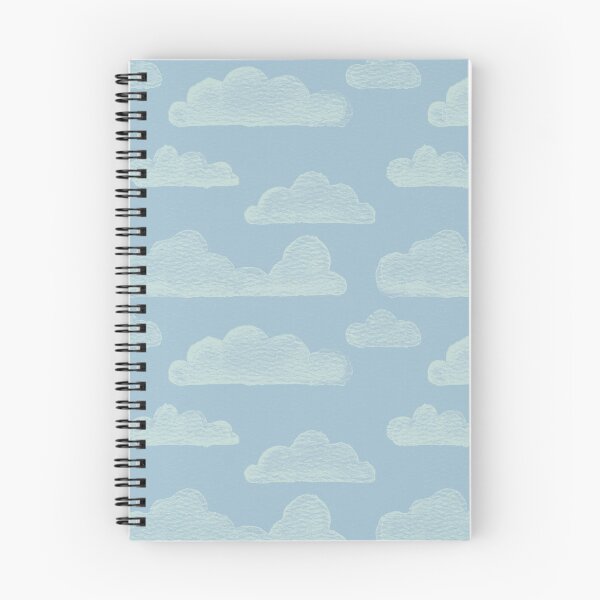 Item preview, Dreamtime Clouds Watercolor Pattern - Sky + Mint designed and sold by Irene Estelle.