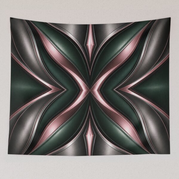 Item preview, Emerald Rose Gunmetal Abstract designed and sold by Bellassi.