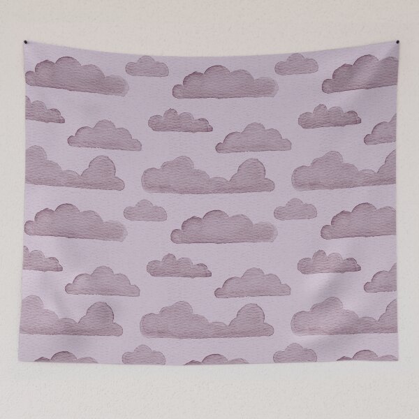 Item preview, Dreamtime Clouds Watercolor Pattern - Dust + Beet designed and sold by Irene Estelle.
