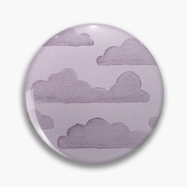 Item preview, Dreamtime Clouds Watercolor Pattern - Dust + Plum designed and sold by Irene Estelle.