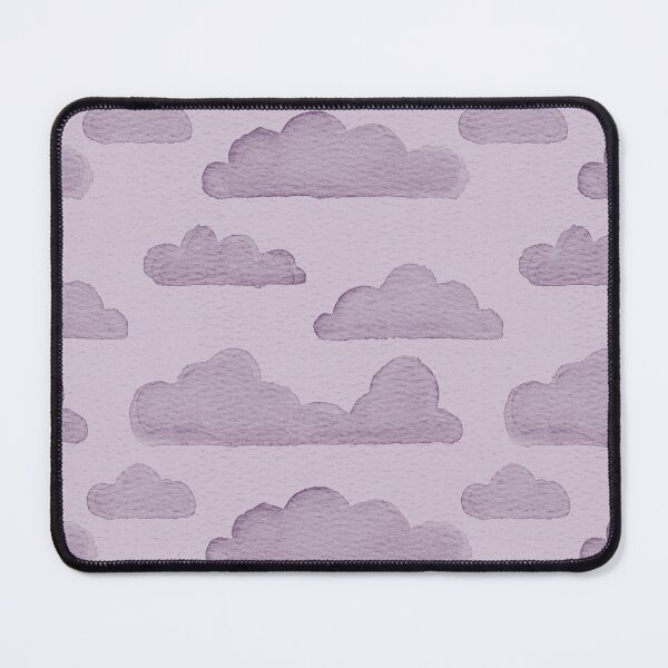 Item preview, Dreamtime Clouds Watercolor Pattern - Dust + Plum designed and sold by Irene Estelle.