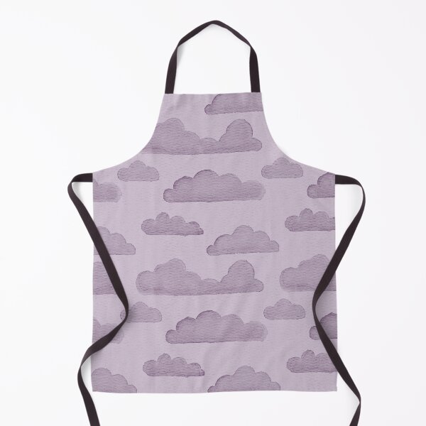 Item preview, Dreamtime Clouds Watercolor Pattern - Dust + Plum designed and sold by Irene Estelle.