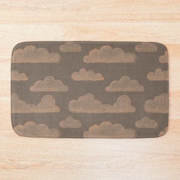 Item preview, Dreamtime Clouds Watercolor Pattern - Earth + Rust designed and sold by Irene Estelle.