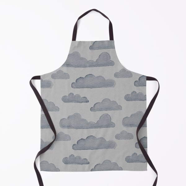 Item preview, Dreamtime Clouds Watercolor Pattern - Fog + Dusk designed and sold by Irene Estelle.
