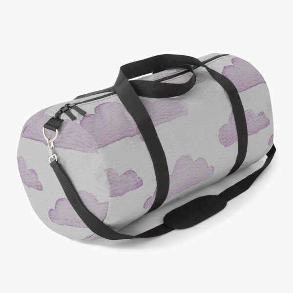 Item preview, Dreamtime Clouds Watercolor Pattern - Fog + Plum designed and sold by Irene Estelle.