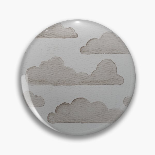 Item preview, Dreamtime Clouds Watercolor Pattern - Fog + Earth designed and sold by Irene Estelle.