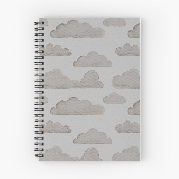 Item preview, Dreamtime Clouds Watercolor Pattern - Fog + Earth designed and sold by Irene Estelle.