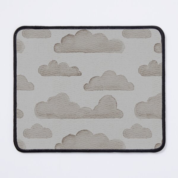 Item preview, Dreamtime Clouds Watercolor Pattern - Fog + Earth designed and sold by Irene Estelle.