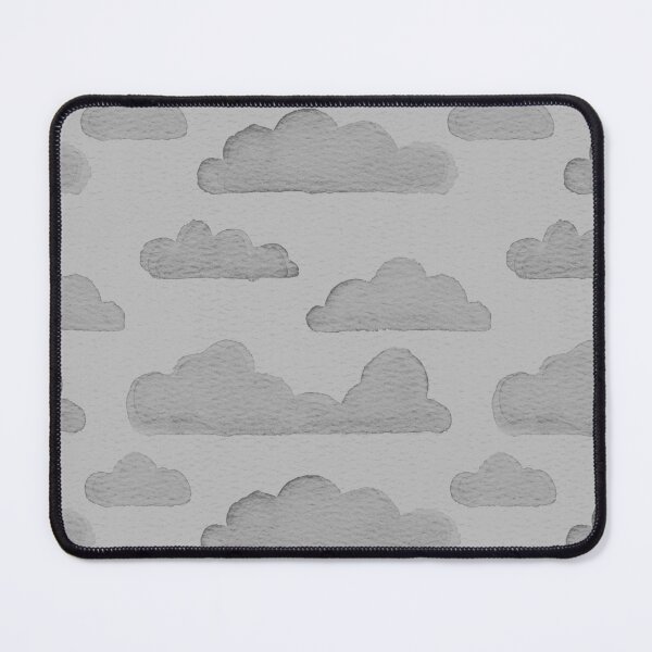 Item preview, Dreamtime Clouds Watercolor Pattern - Fog + Earth designed and sold by Irene Estelle.