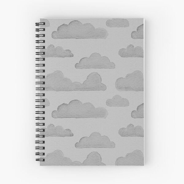 Item preview, Dreamtime Clouds Watercolor Pattern - Fog + Earth designed and sold by Irene Estelle.