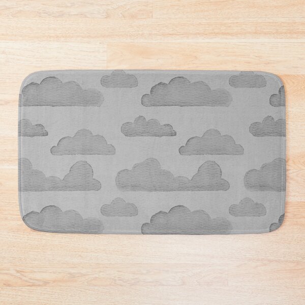 Item preview, Dreamtime Clouds Watercolor Pattern - Fog + Earth designed and sold by Irene Estelle.