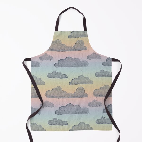 Item preview, Dreamtime Clouds Watercolor Pattern - Rainbow Sorbet + Dusk designed and sold by Irene Estelle.