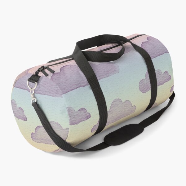 Item preview, Dreamtime Clouds Watercolor Pattern - Rainbow Sorbet + Plum designed and sold by Irene Estelle.
