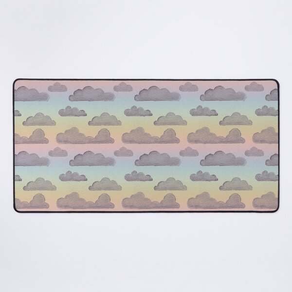 Item preview, Dreamtime Clouds Watercolor Pattern - Rainbow Sorbet + Fig designed and sold by Irene Estelle.