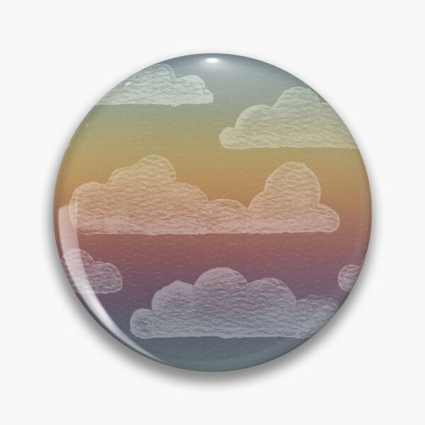 Item preview, Dreamtime Clouds Watercolor Pattern - Rainbow Sunset + Rainbow Sorbet designed and sold by Irene Estelle.