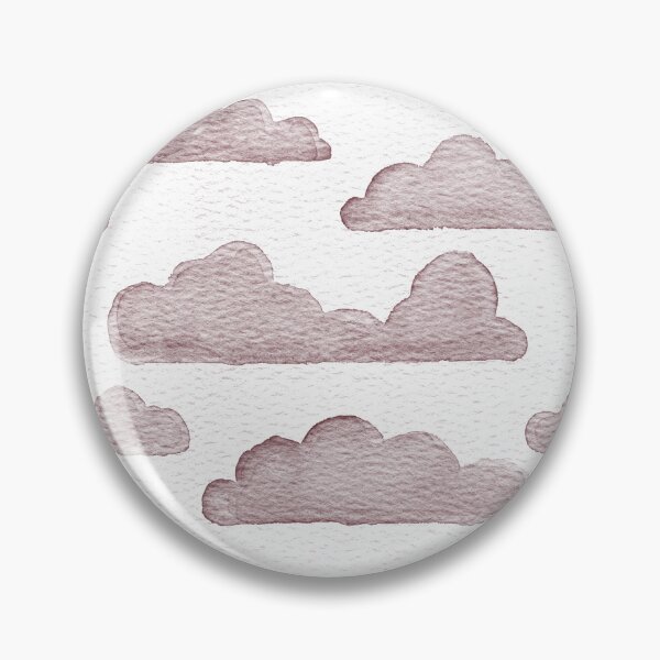 Item preview, Dreamtime Clouds Watercolor Pattern - Snow + Wine designed and sold by Irene Estelle.