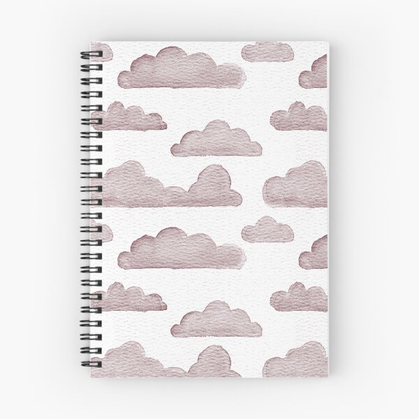 Item preview, Dreamtime Clouds Watercolor Pattern - Snow + Wine designed and sold by Irene Estelle.