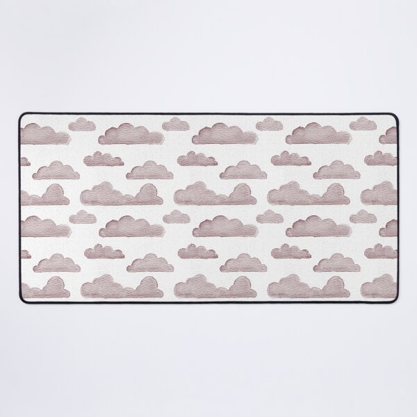 Item preview, Dreamtime Clouds Watercolor Pattern - Snow + Wine designed and sold by Irene Estelle.