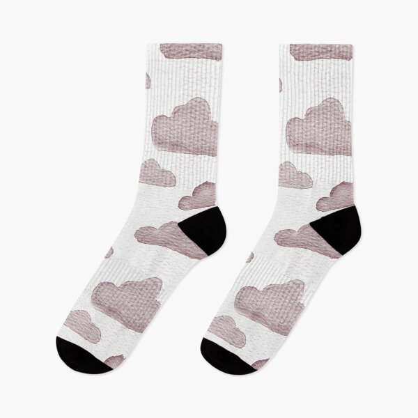 Item preview, Dreamtime Clouds Watercolor Pattern - Snow + Wine designed and sold by Irene Estelle.