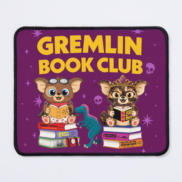 Item preview, Gremlin Book Club - DCC (Transparent Outline) designed and sold by ChollaGirl.