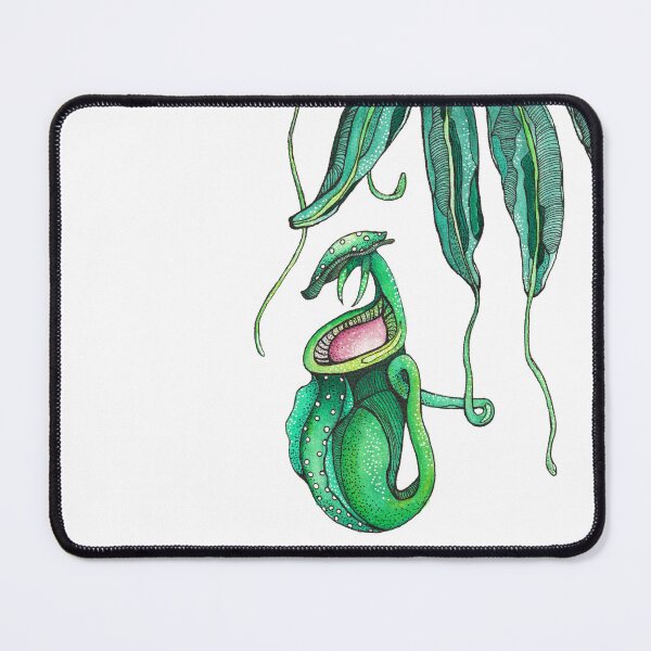 Item preview, Carnivorous plant - illustration - Watercolor and ink designed and sold by Javotte Art / Gab Dessine.