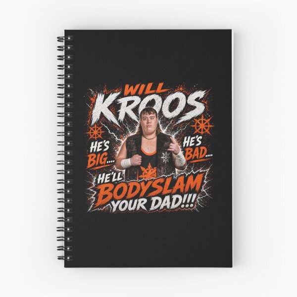 Item preview, WILL KROOS - HE'S BIG.... HE'S BAD.... HE'LL BODYSLAM YOUR DAD!!! designed and sold by WeLoveWrestling.