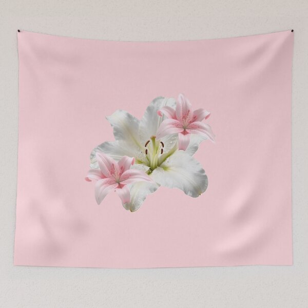 Aperçu de l'œuvre Pink lilies flower créée et vendue par Melnzt-designs.