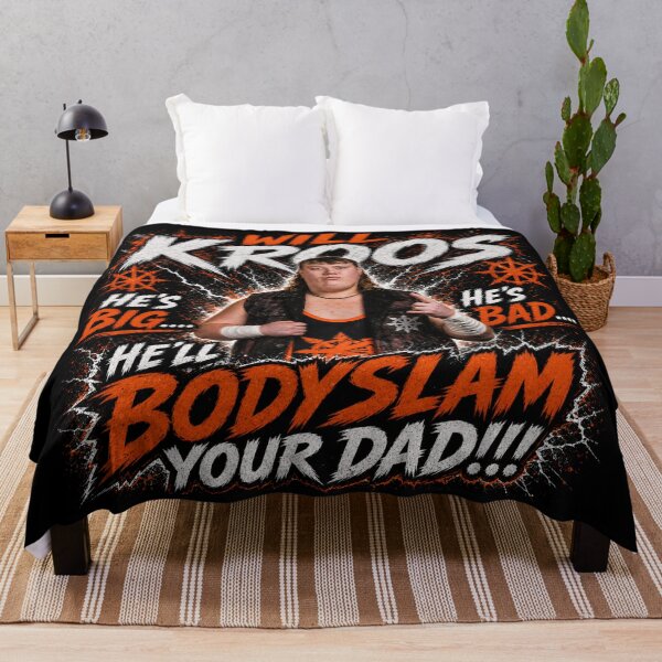 Item preview, WILL KROOS - HE'S BIG.... HE'S BAD.... HE'LL BODYSLAM YOUR DAD!!! designed and sold by WeLoveWrestling.