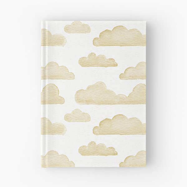 Item preview, Dreamtime Clouds Watercolor Pattern - Snow + Saffron designed and sold by Irene Estelle.