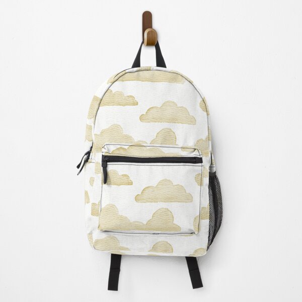 Item preview, Dreamtime Clouds Watercolor Pattern - Snow + Saffron designed and sold by Irene Estelle.