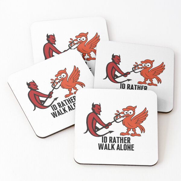 Item preview, ID RATHER WALK ALONE FUNNY FOOTBALL MEME designed and sold by urchoice002.