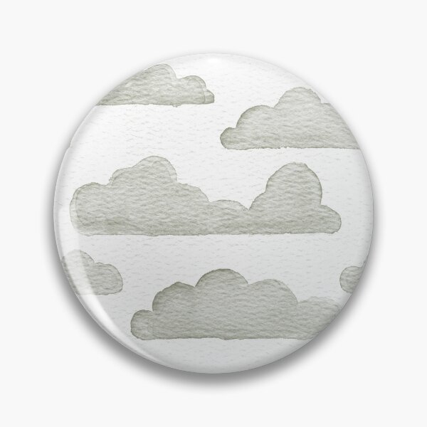 Item preview, Dreamtime Clouds Watercolor Pattern - Snow + Sage designed and sold by Irene Estelle.