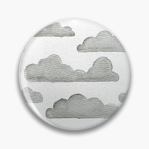 Item preview, Dreamtime Clouds Watercolor Pattern - Snow + Pine designed and sold by Irene Estelle.