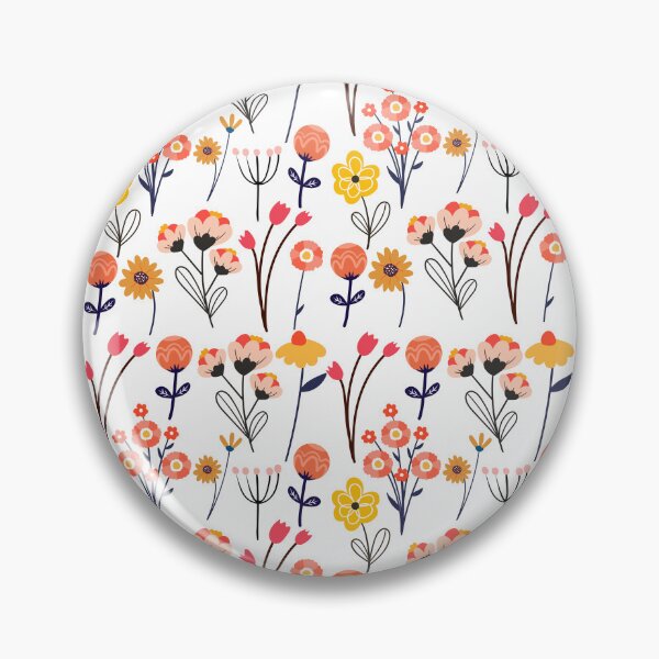 Item preview, Funky Flower Pattern designed and sold by coodoosandco.